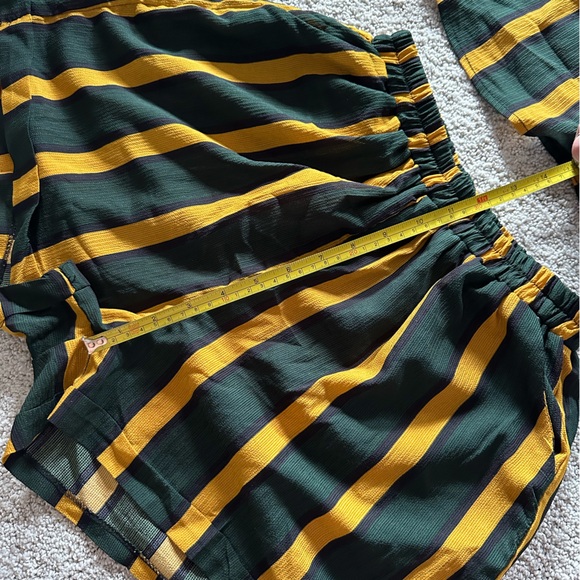 Zaful matching set (olive, black, yellow) - Picture 8 of 10